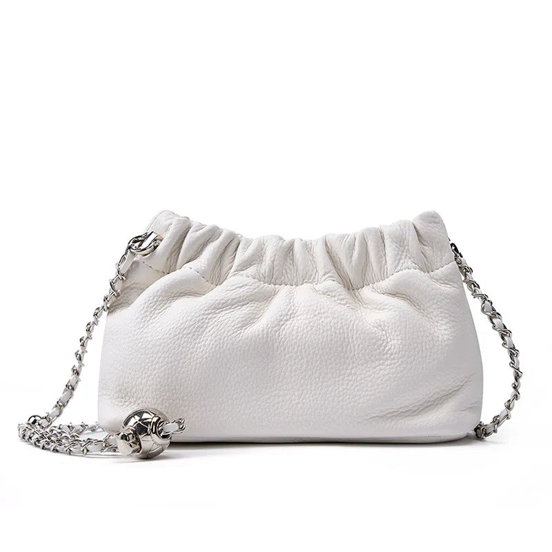 Valentina Giro shoulder bag in Beige