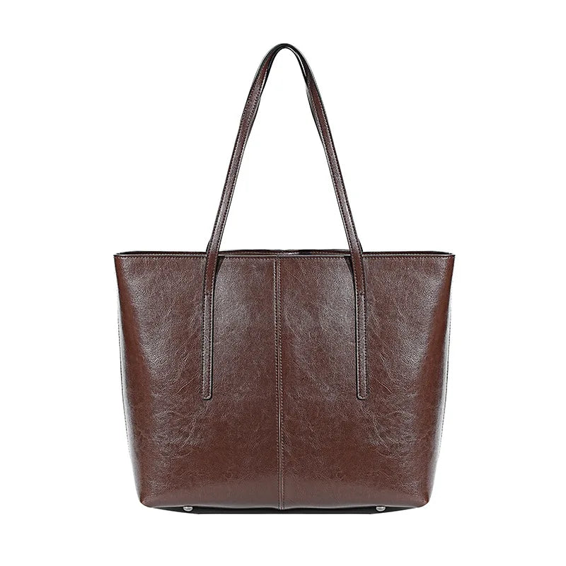 Valentina Molo tote in Coffee