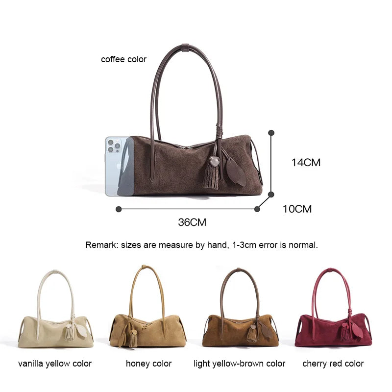 Valentina Isola tote in Sand, interior