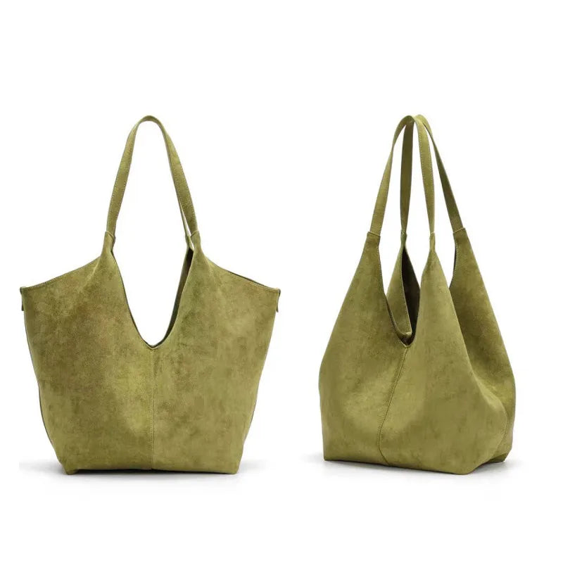 Valentina Bello tote in Coffee, detail