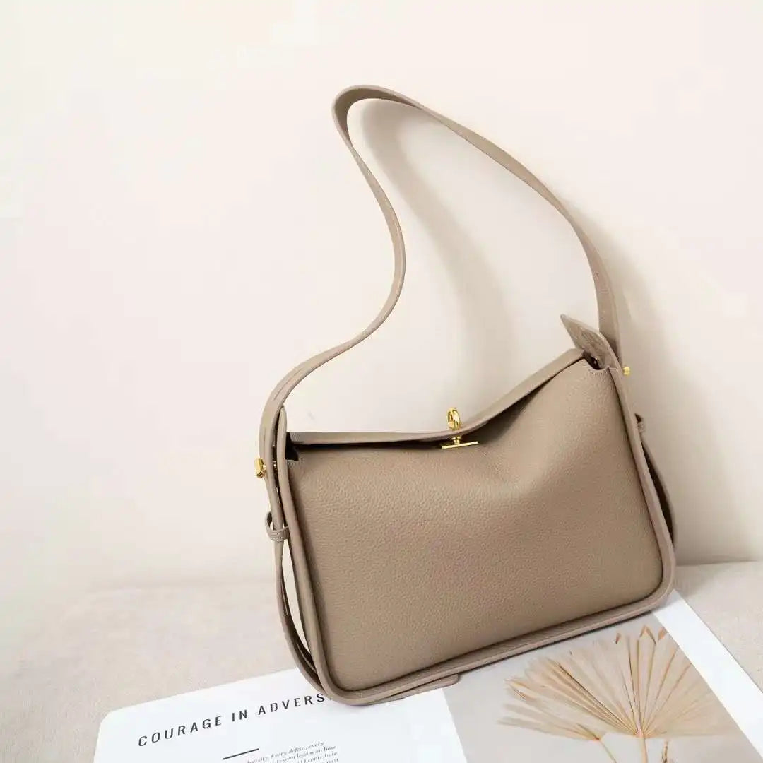 Valentina Asti tote in Stone