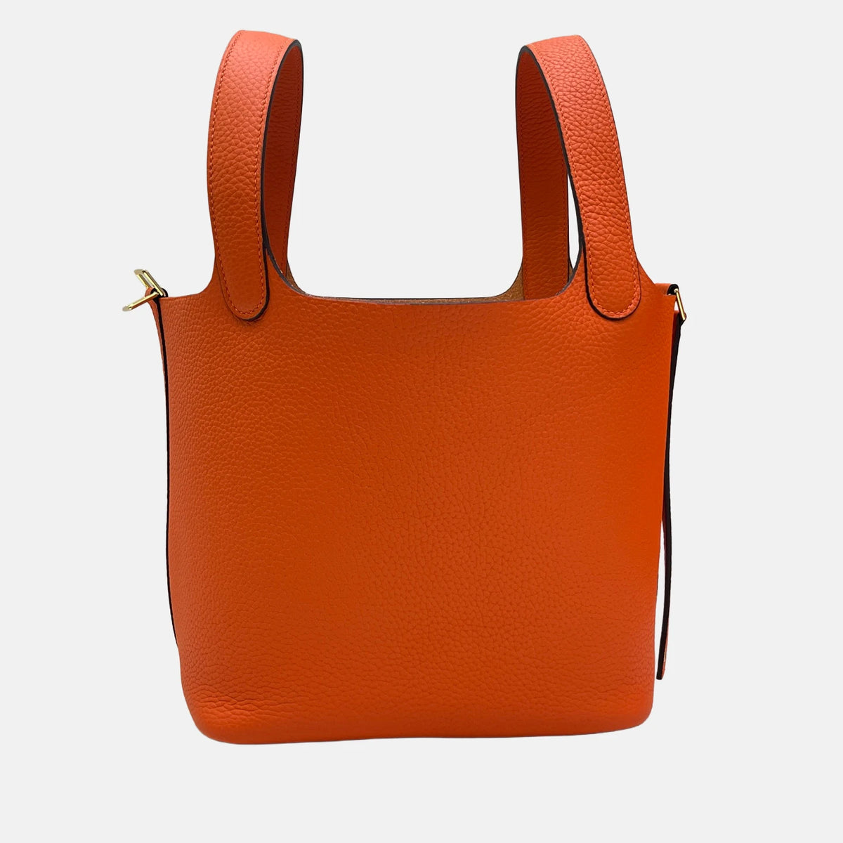 Valentina Ostuni Large bucket bag in Orange
