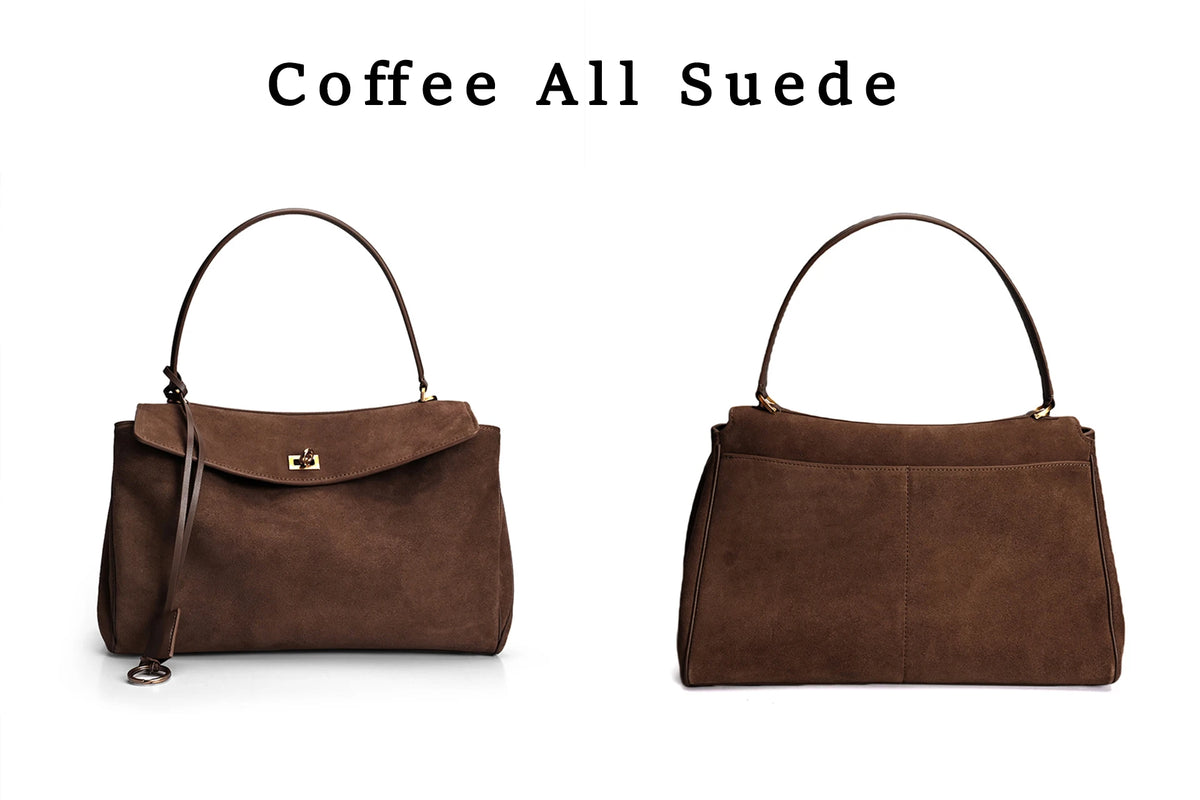 Valentina Dolce Large tote in Mocha