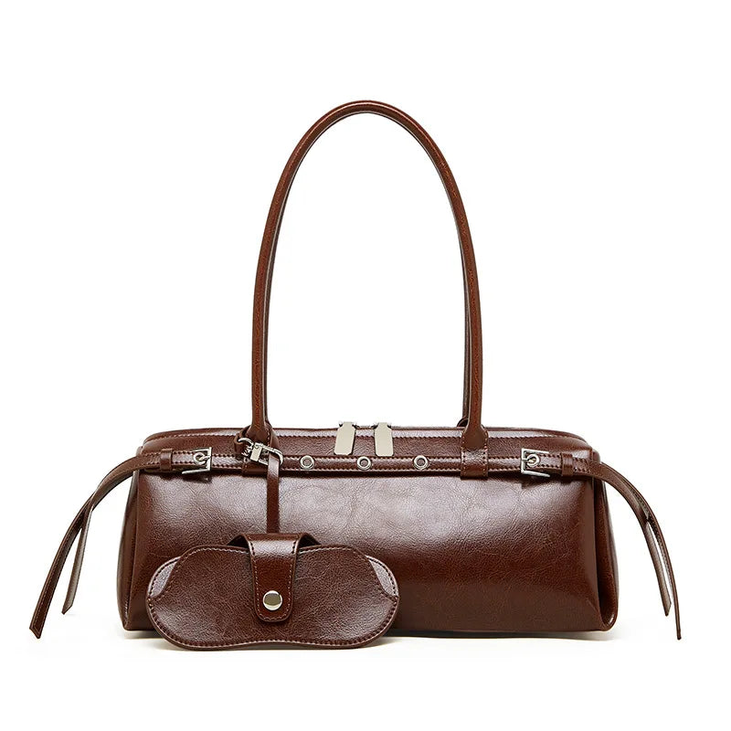 Valentina Riva shoulder bag in Coffee