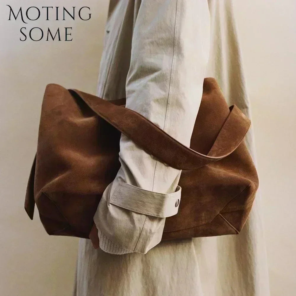 Valentina Elba Large tote in Brown, front view