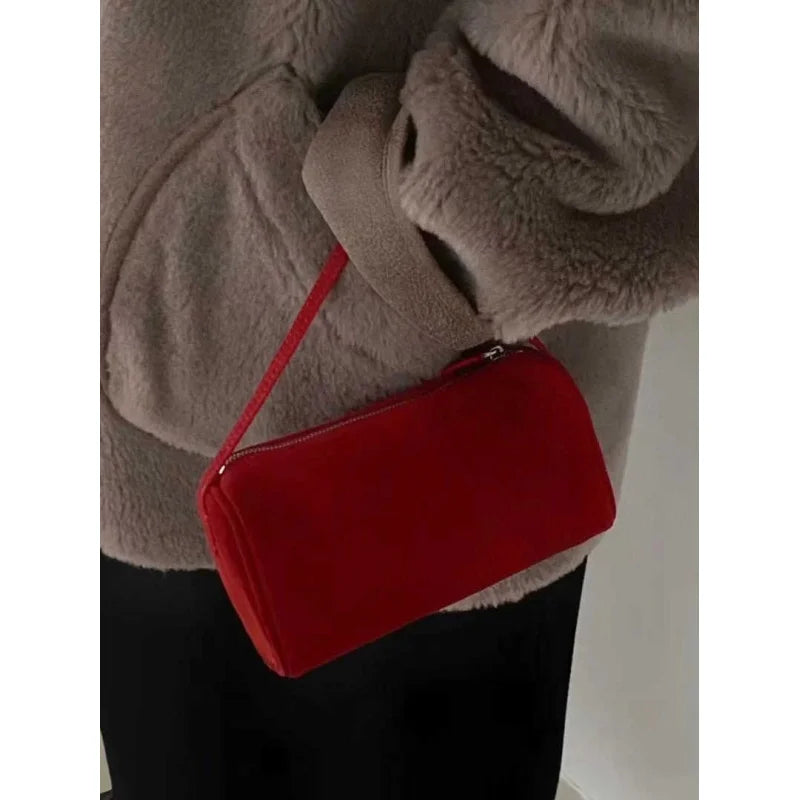 Valentina Siena crossbody bag in Black, front view