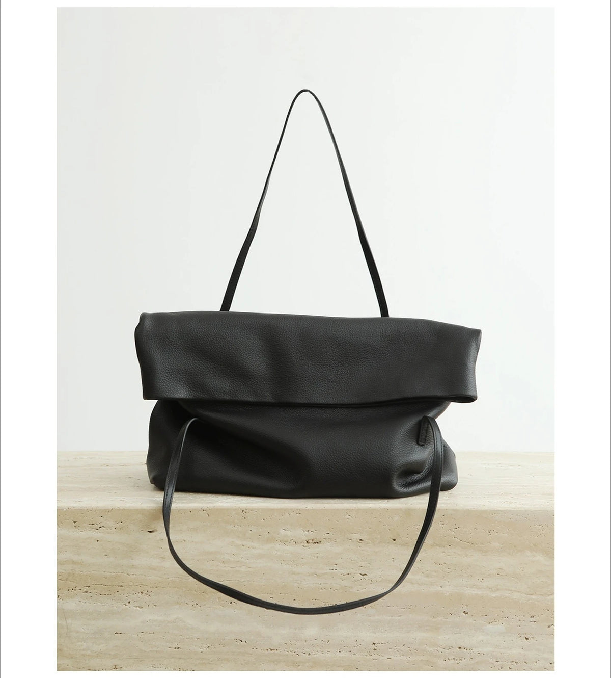 Valentina Ambra tote in Black