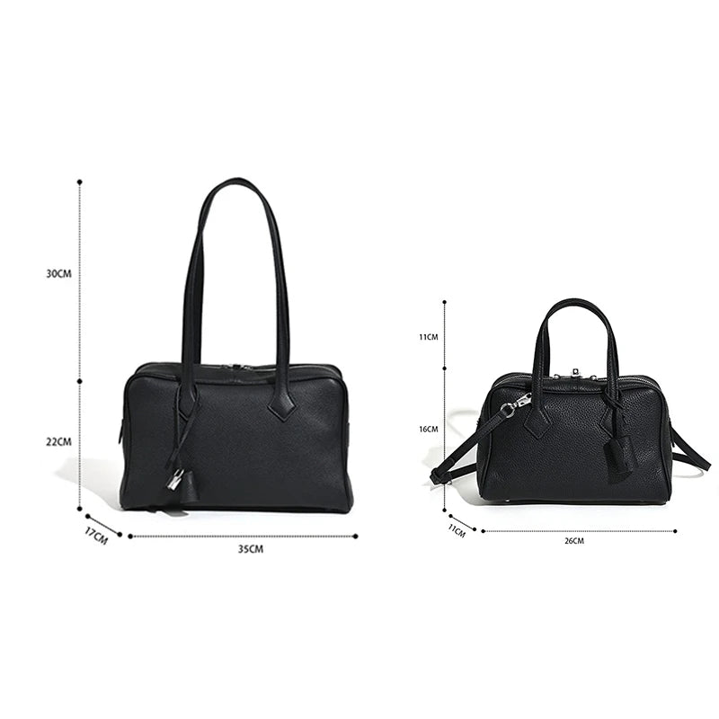 Valentina Rosa Small tote in White, interior
