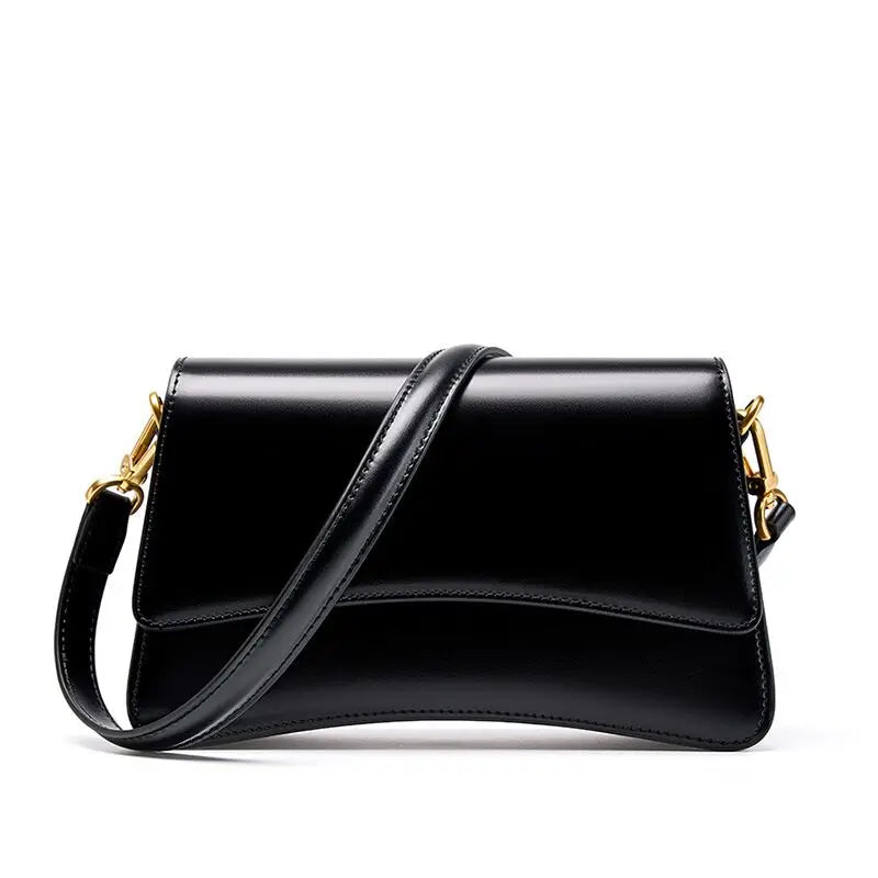 Valentina Oliva shoulder bag in Black