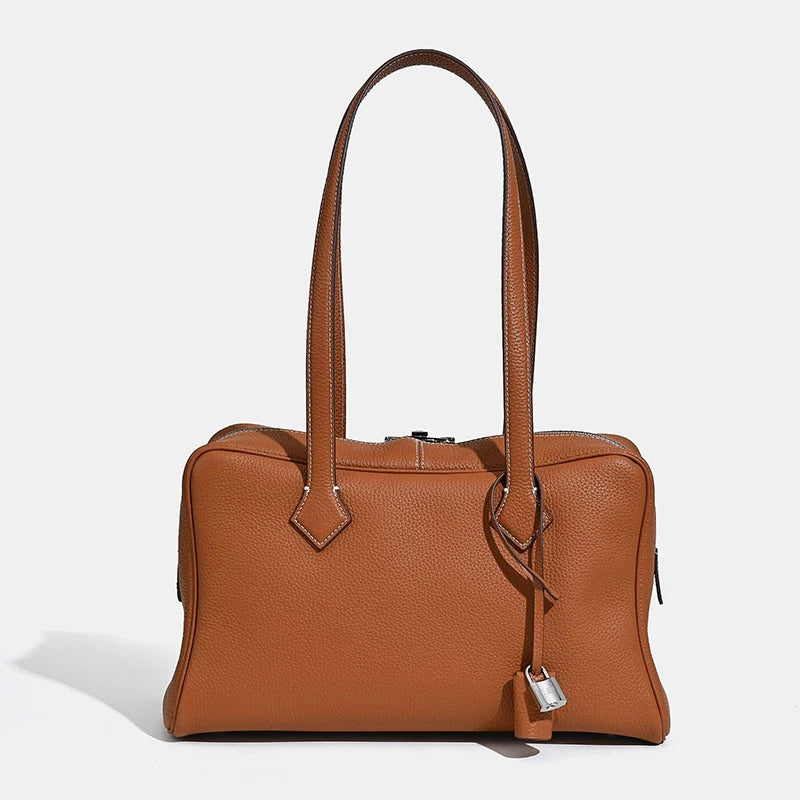 Valentina Rosa Small tote in Brown