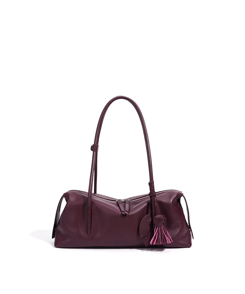 Valentina Sorte tote in Cherry