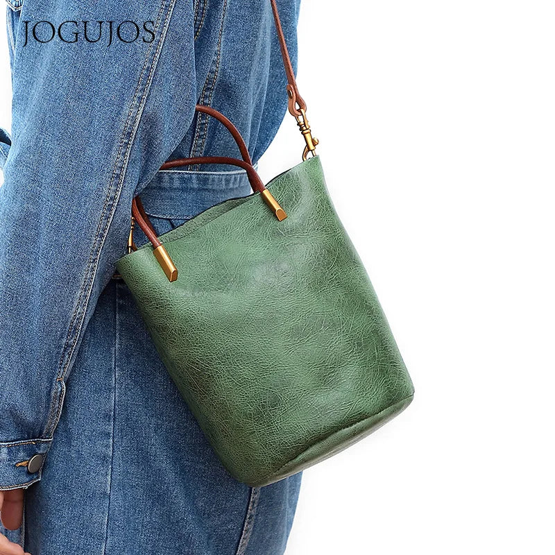 Valentina Malva crossbody bag in Yucca