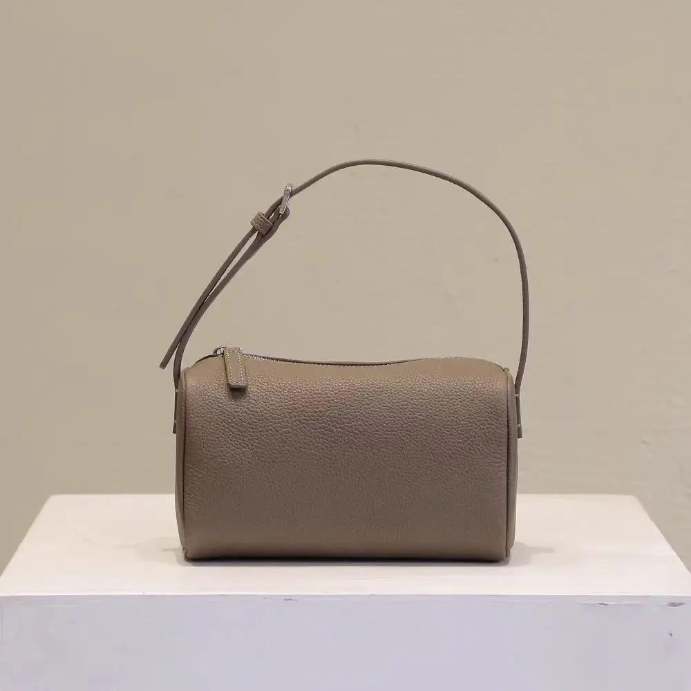 Valentina Roma bowling bag in Stone