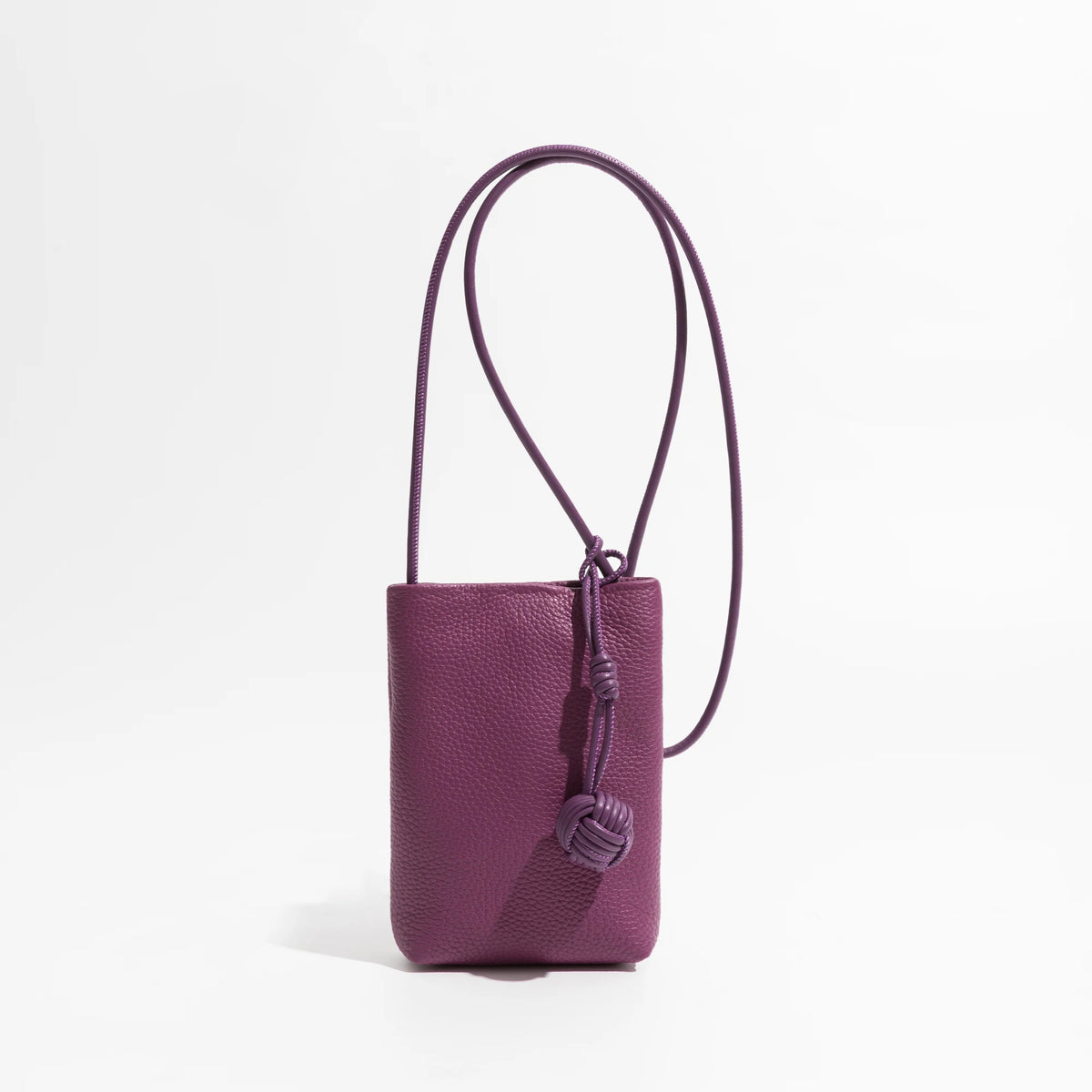 Valentina Cara pouch in Wine red
