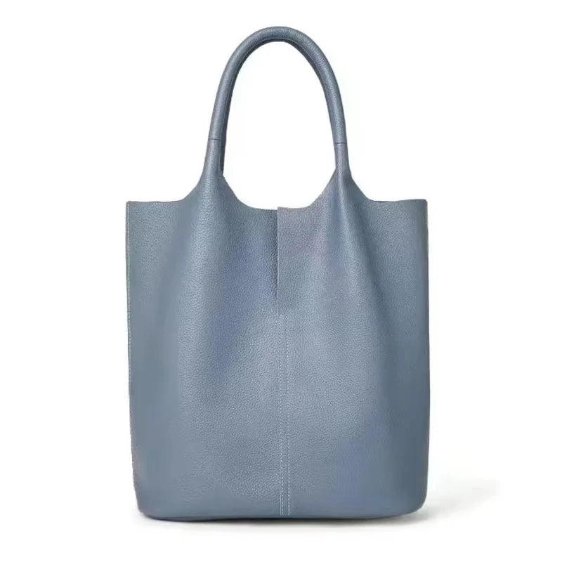 Valentina Arco bucket bag in Burgundy, front view