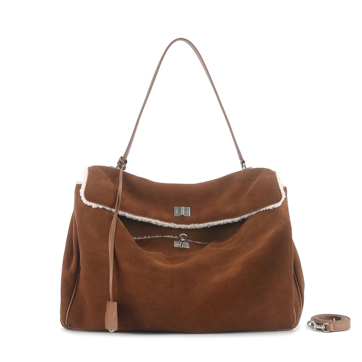 Valentina Dolce Medium tote in Brown