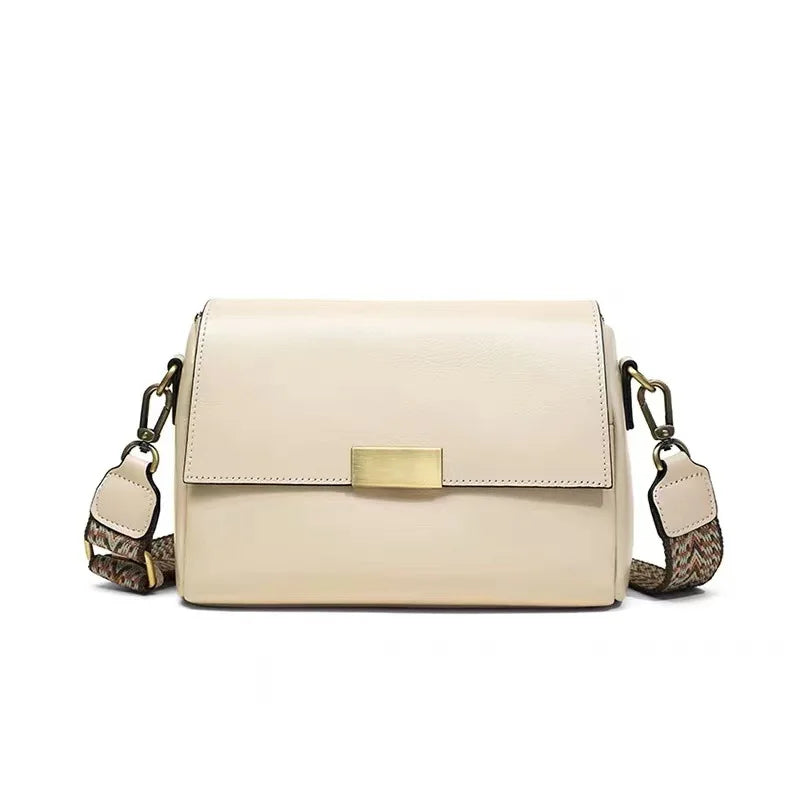 Valentina Cedro crossbody bag in Coffee, interior