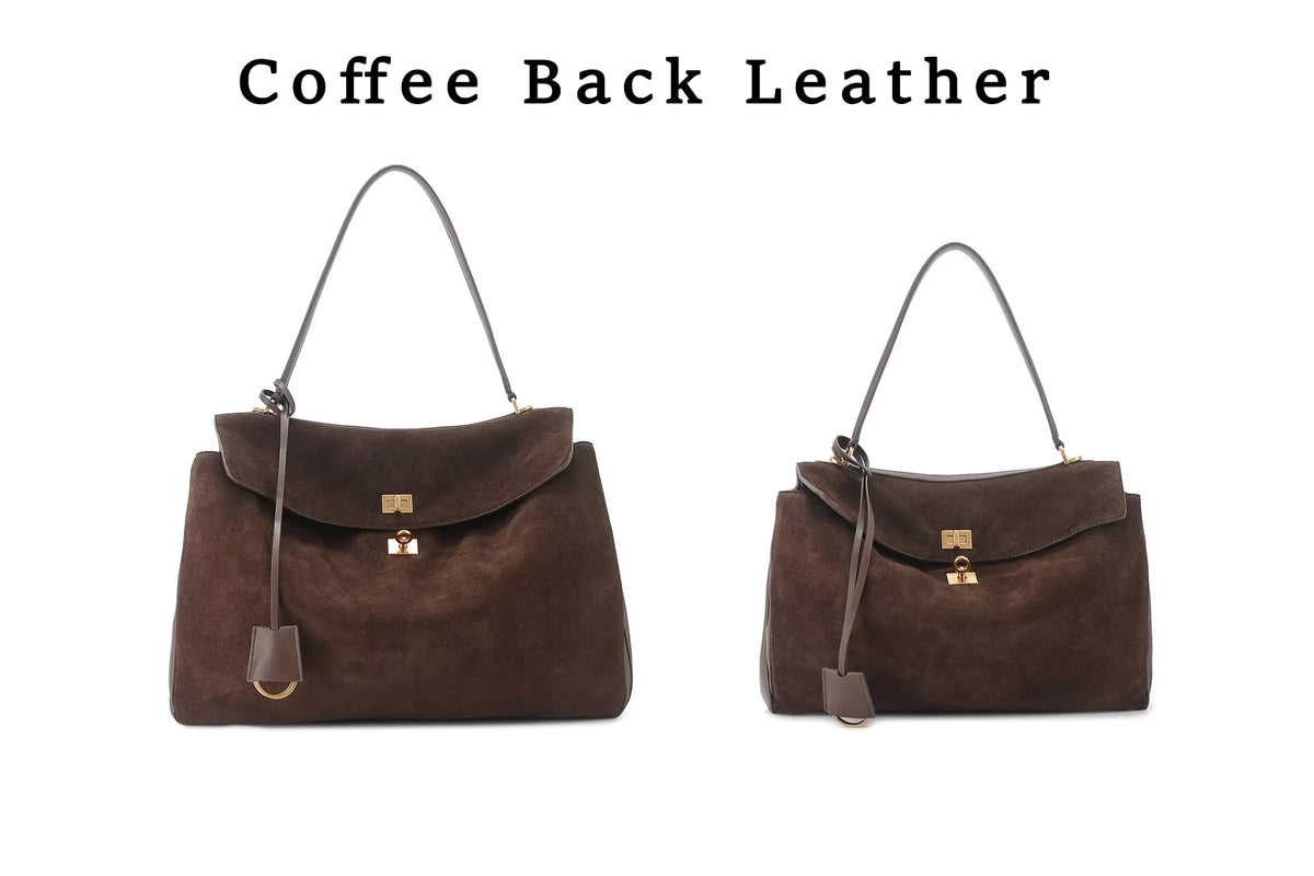 Valentina Dolce Medium tote in Coffee