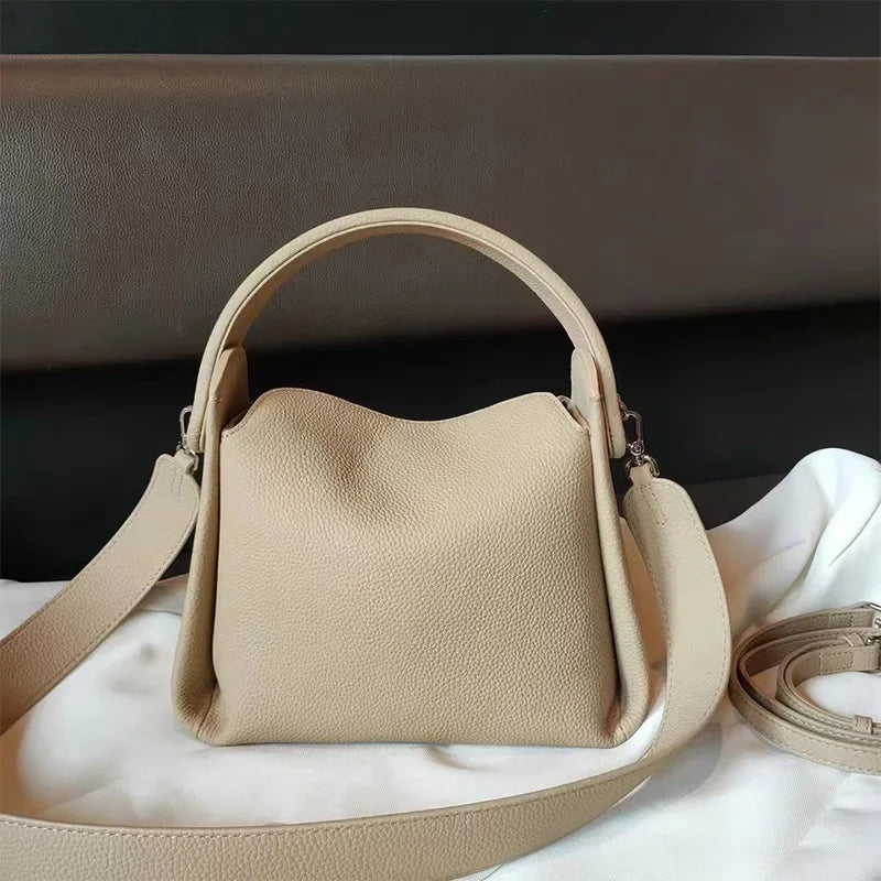 Valentina Quarzo tote in Apricot