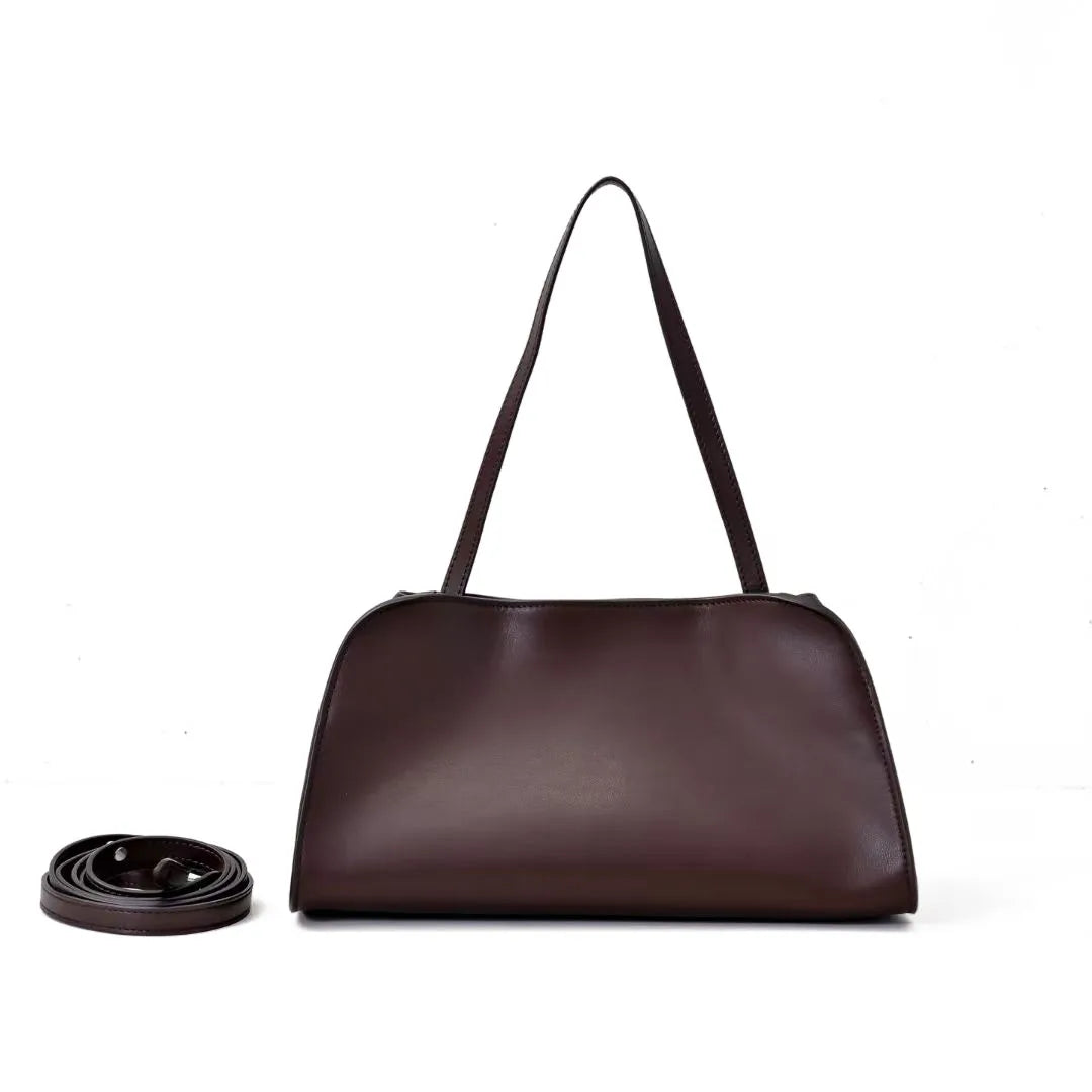Valentina Sabbia tote in Coffee