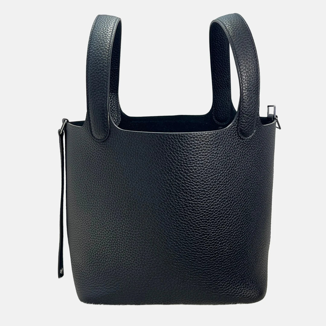 Valentina Ostuni Large bucket bag in Black