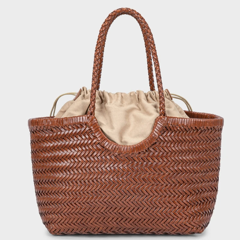 Valentina Lecce tote in Brown