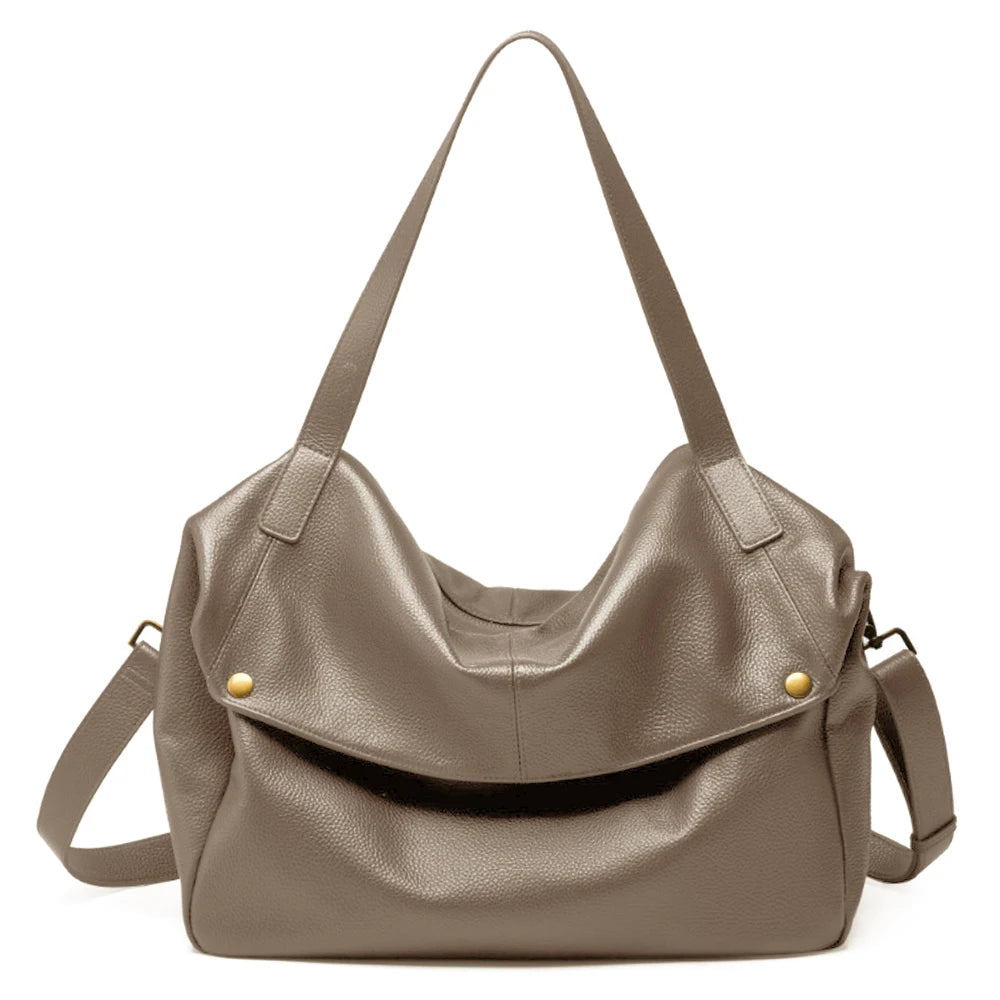 Valentina Vento tote in Elephant Grey