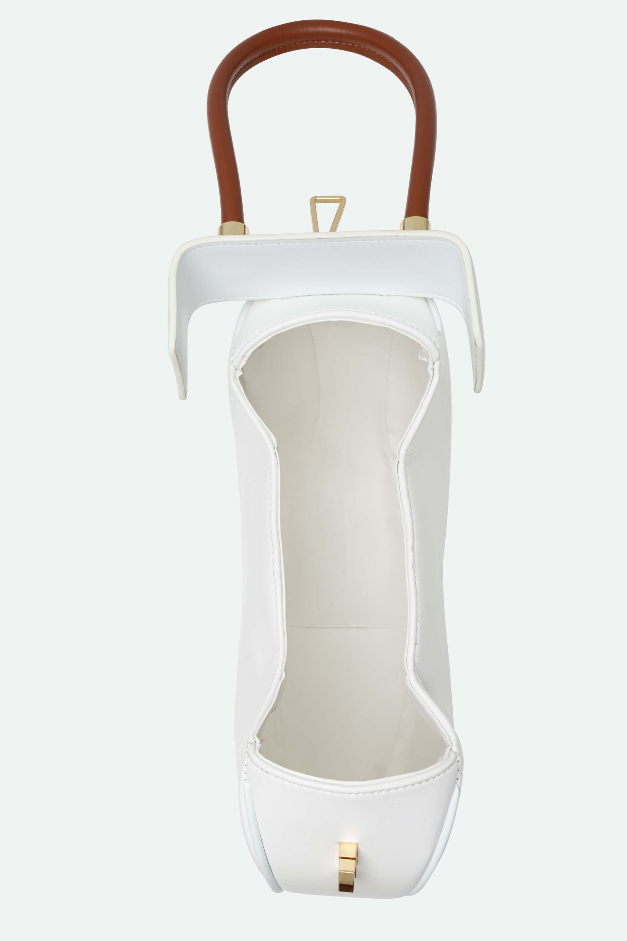 White Valentina Handbag