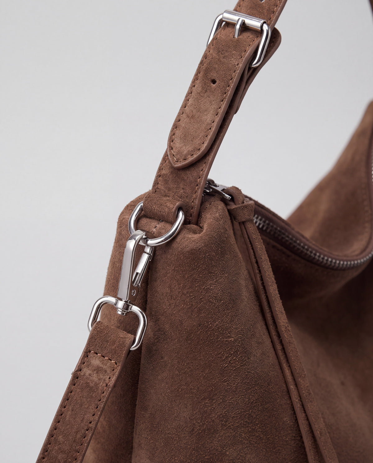 Ardesia bag in Brown – hardware detail