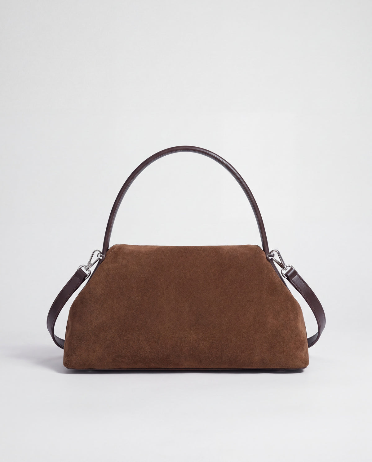 Bowler bag in Brown – back view