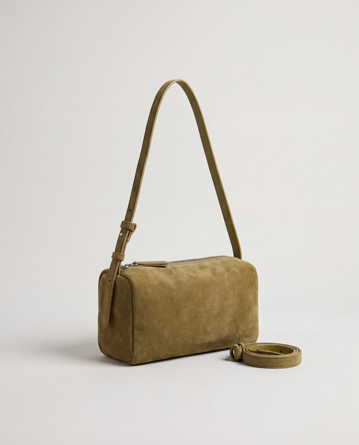 Brera bag in Olive – three-quarter view