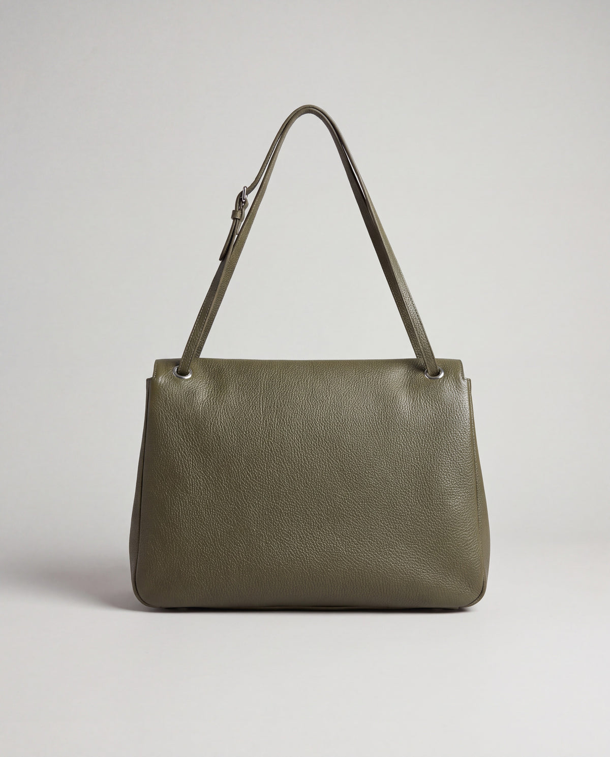 Brio Large bag in Olive – back view