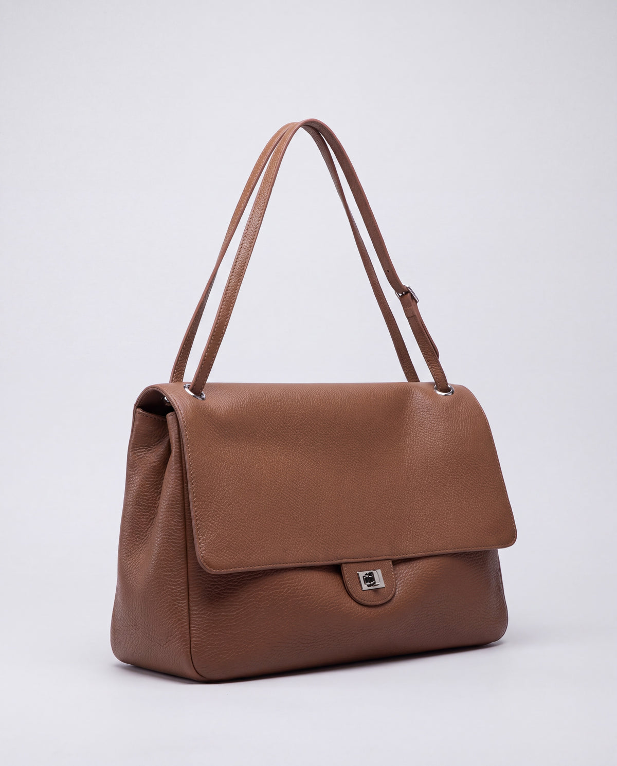 Brio Small bag in Brown – three-quarter view