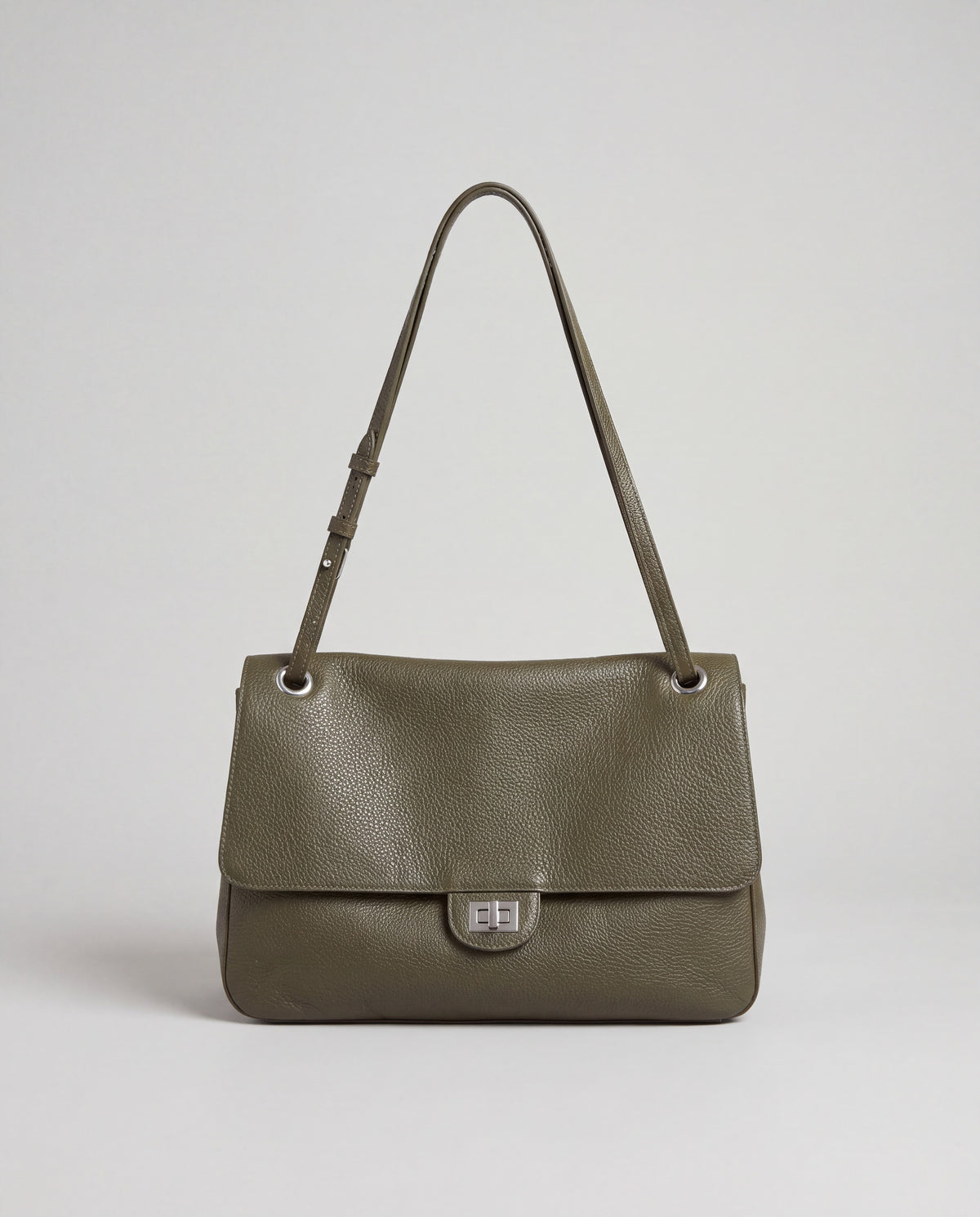 Brio Small bag in Olive – front view