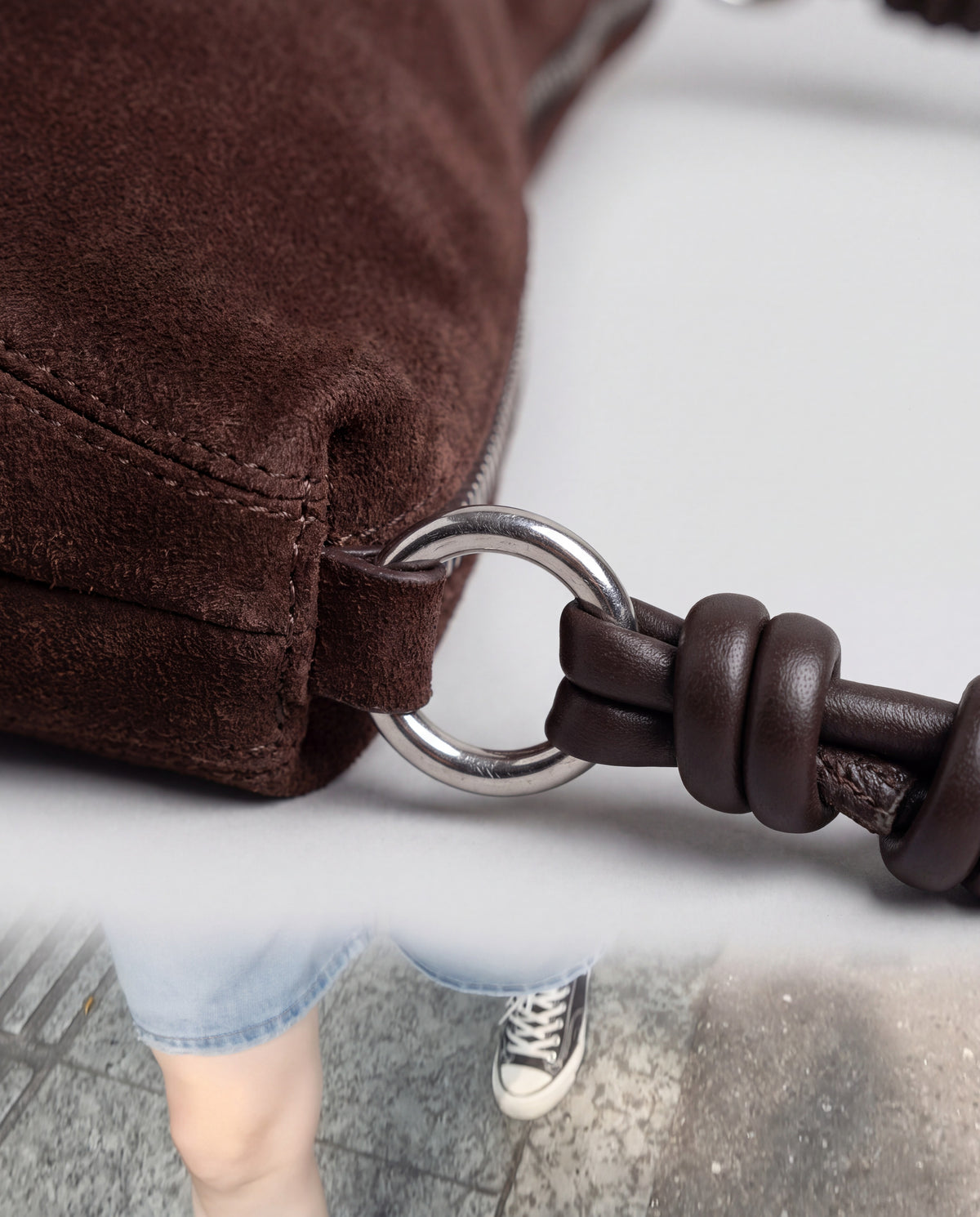 Bruma bag in Brown – hardware detail