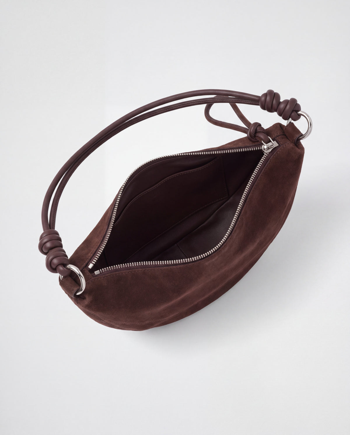 Bruma bag in Chocolate – interior view