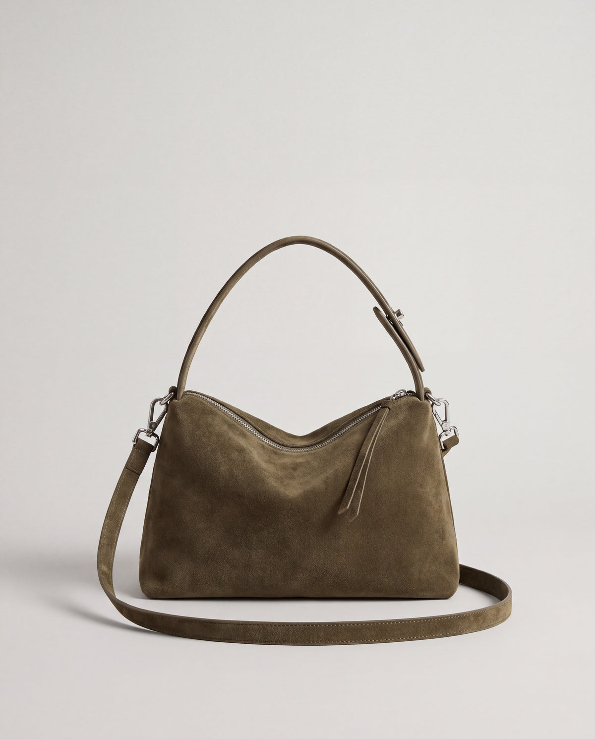 Calma bag in Olive – front view