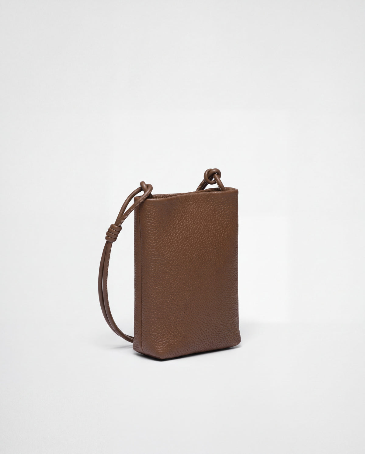 Cara bag in Brown – three-quarter view