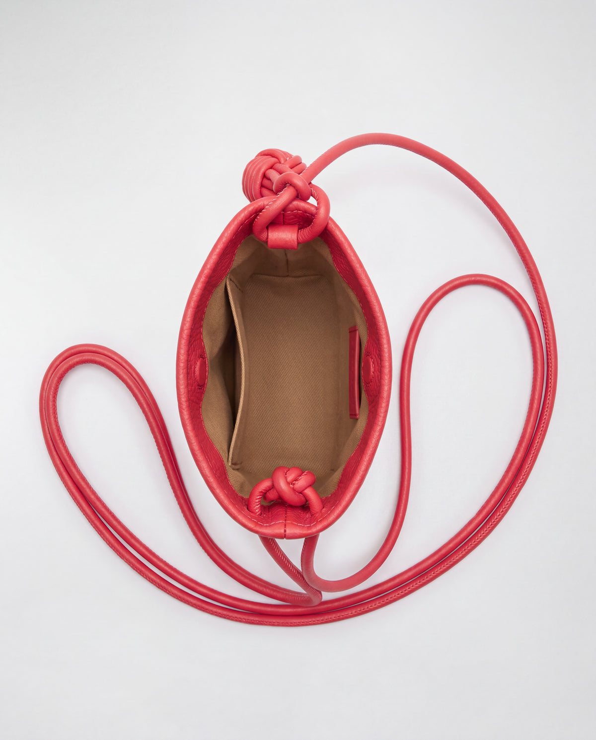 Cara bag in Red – interior view