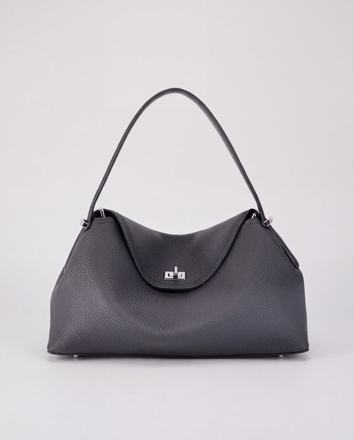 Como bag in Charcoal – front view
