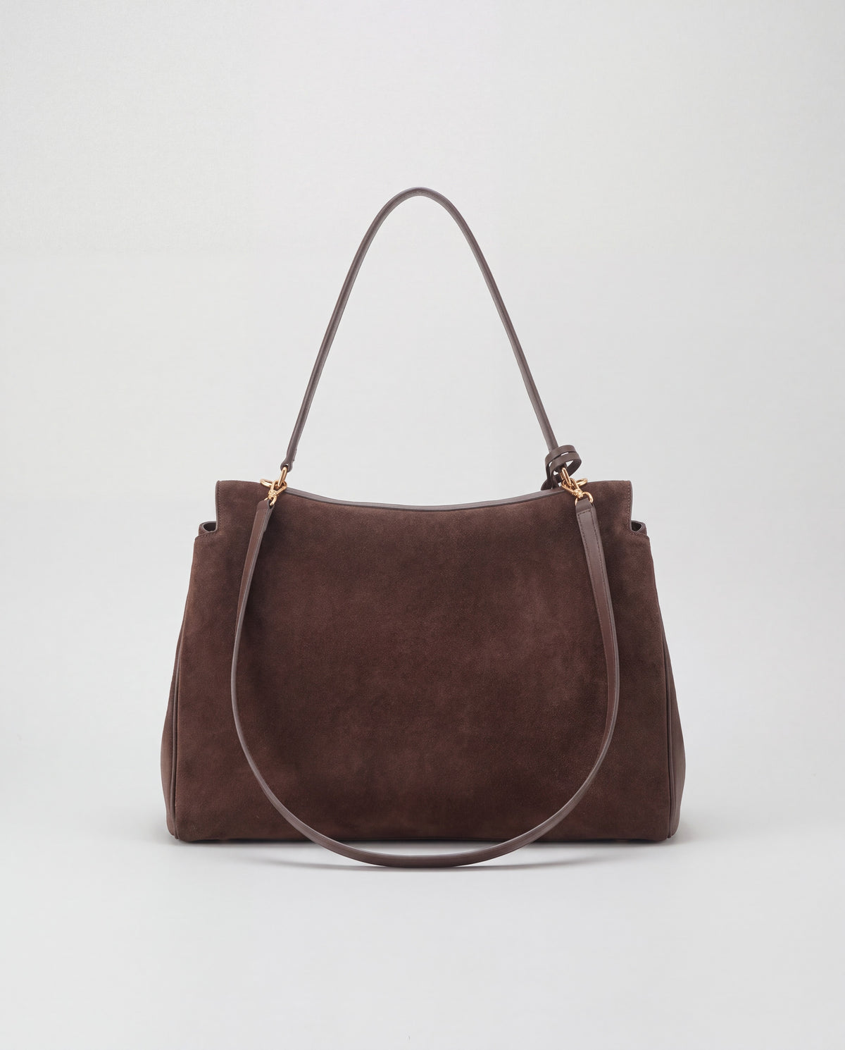Dolce Small bag in Chocolate – back view