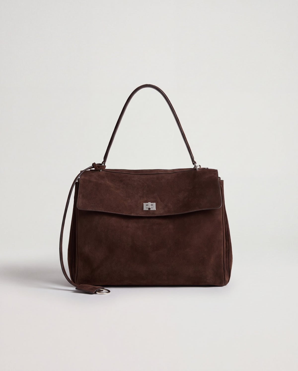 Dolce Small bag in Espresso – front view
