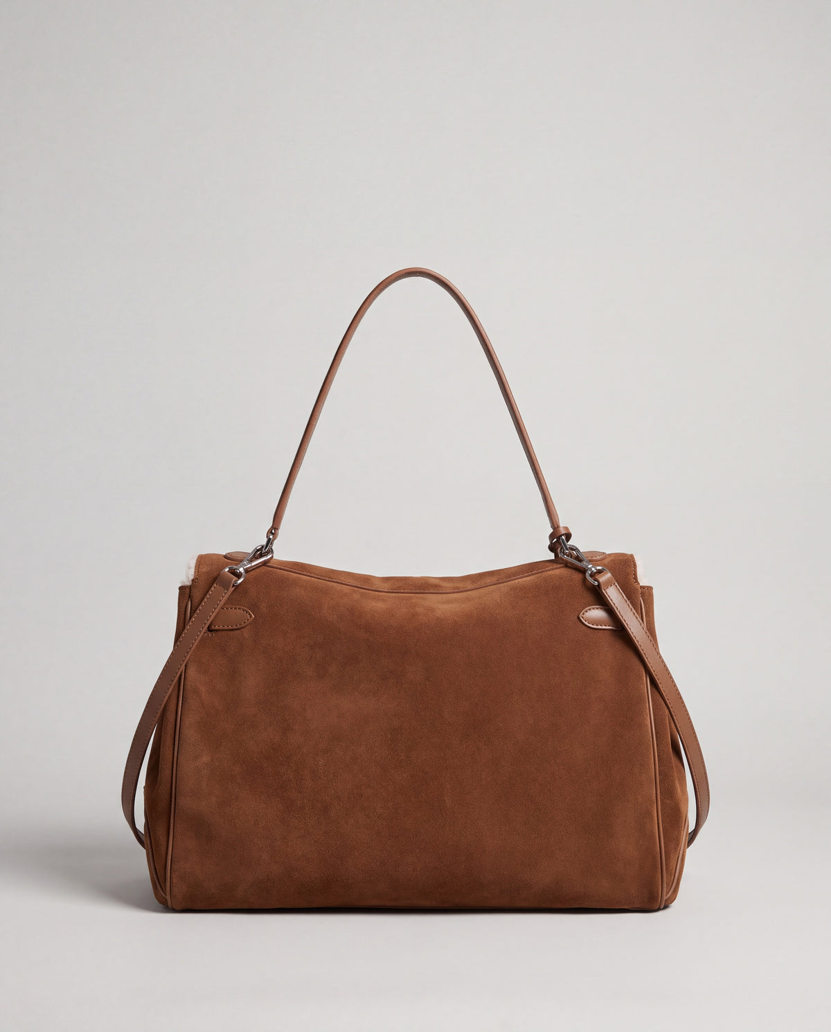 Dolce Large bag in Brown – back view