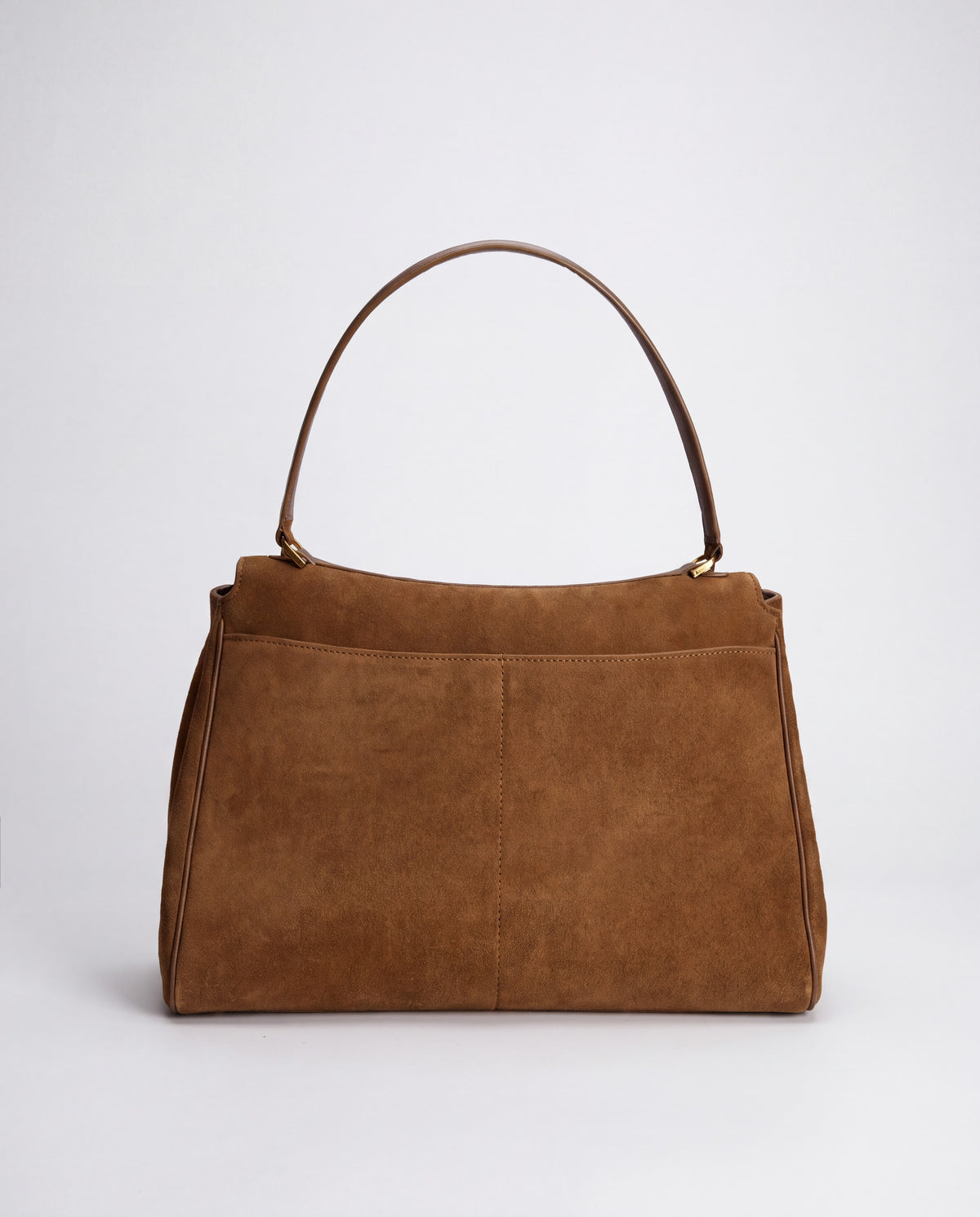 Dolce Large bag in Camel – back view