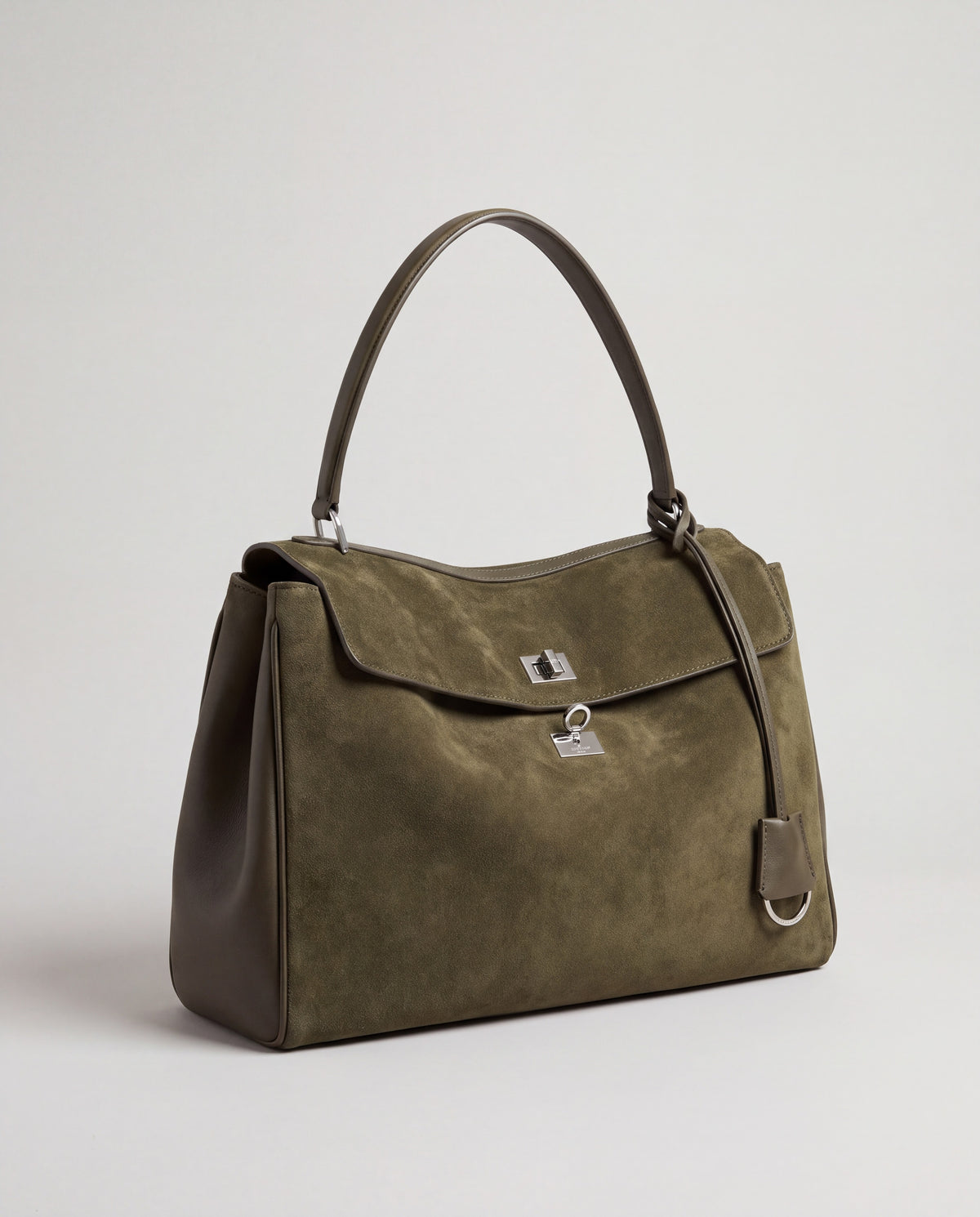 Dolce Large bag in Olive – three-quarter view