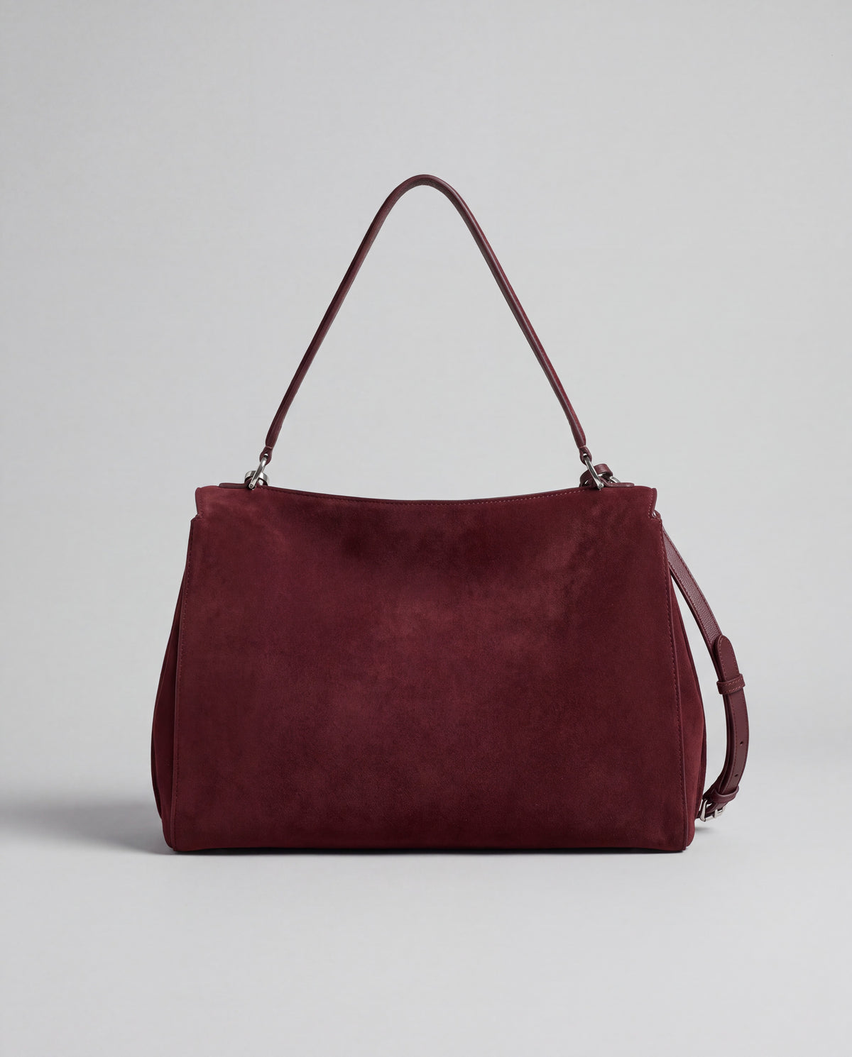 Dolce Large bag in Wine – back view