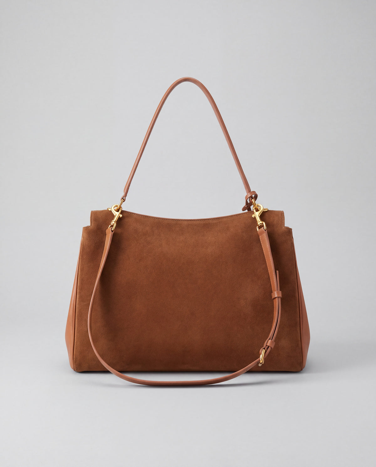 Dolce Medium bag in Cognac – back view