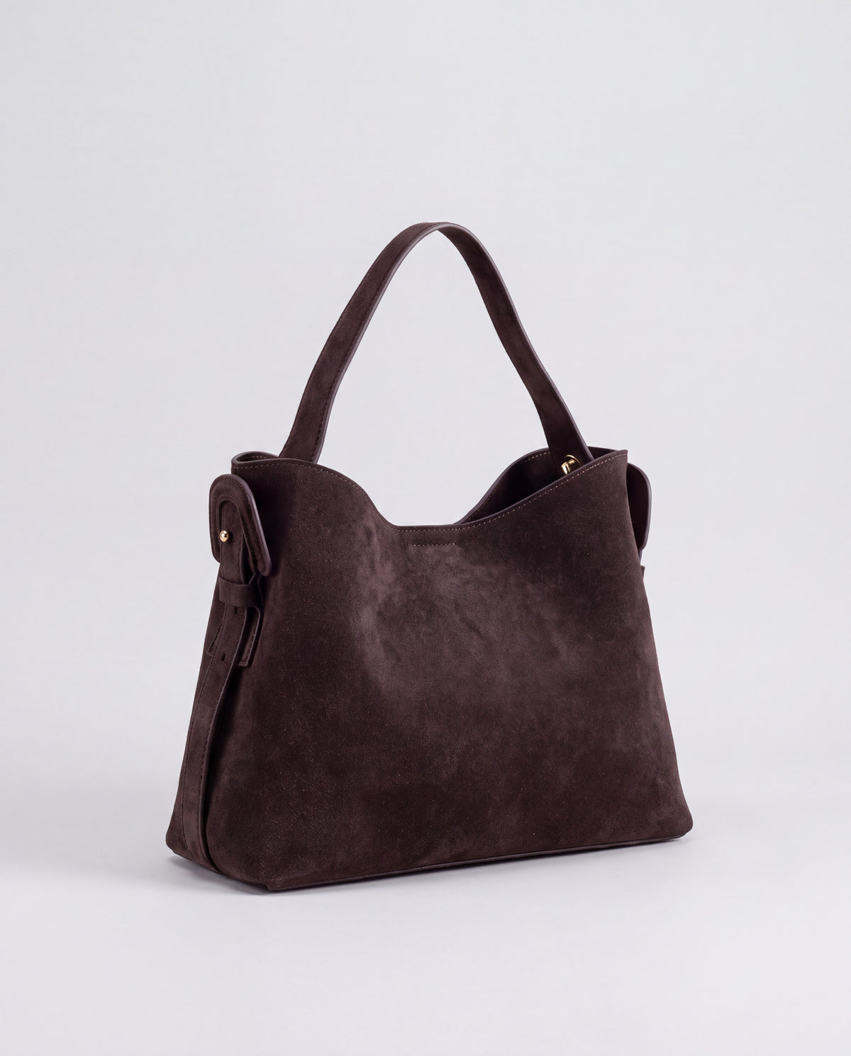 Duomo bag in Espresso – three-quarter view