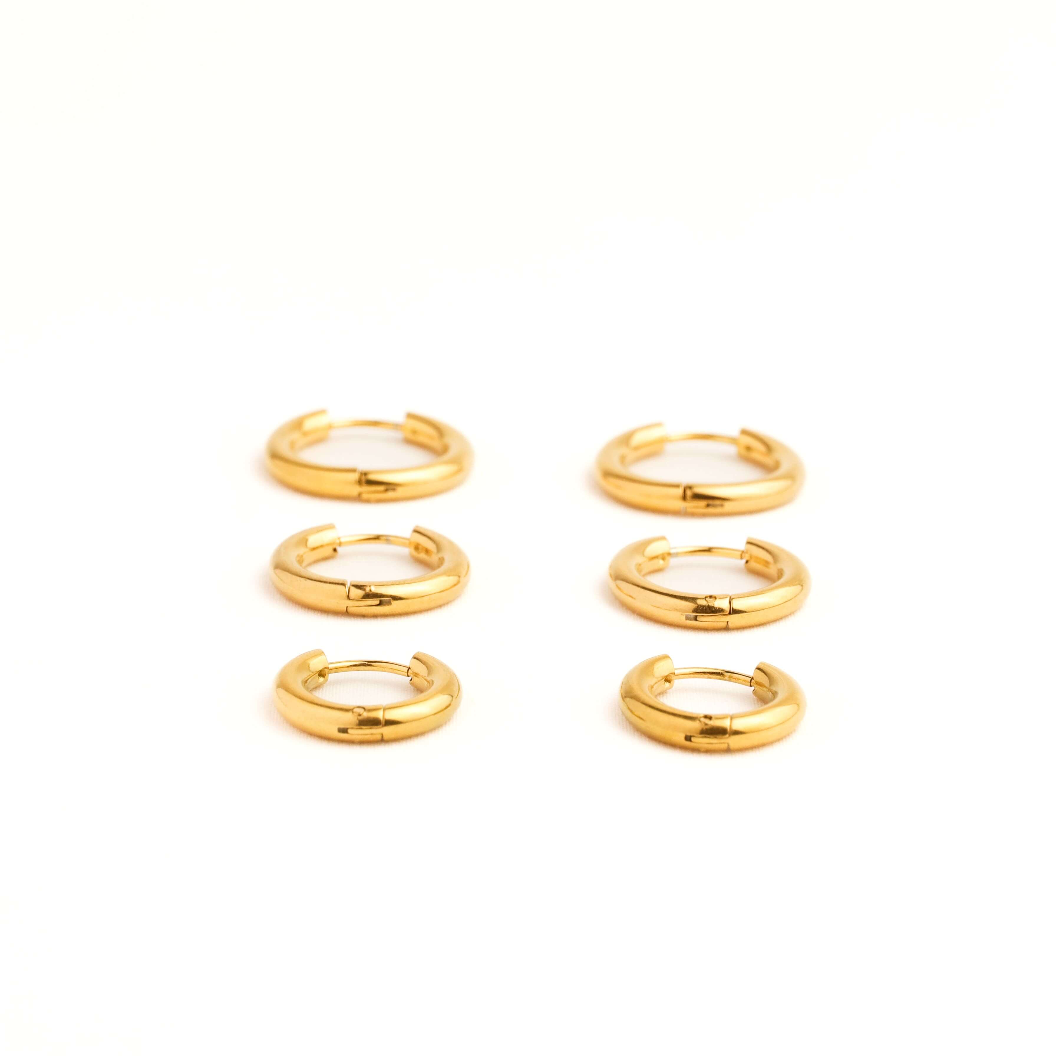 Gold Hoop Earrings