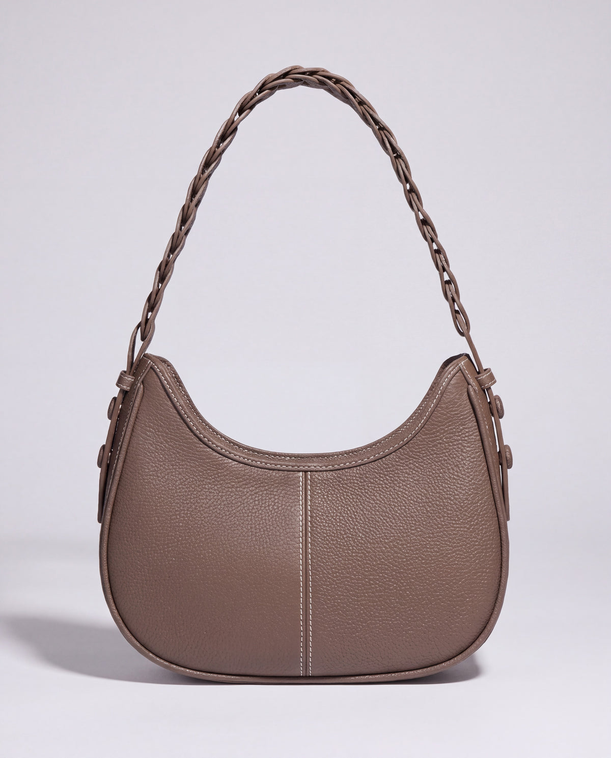 Everyday Shoulder Bag in Brown – back view